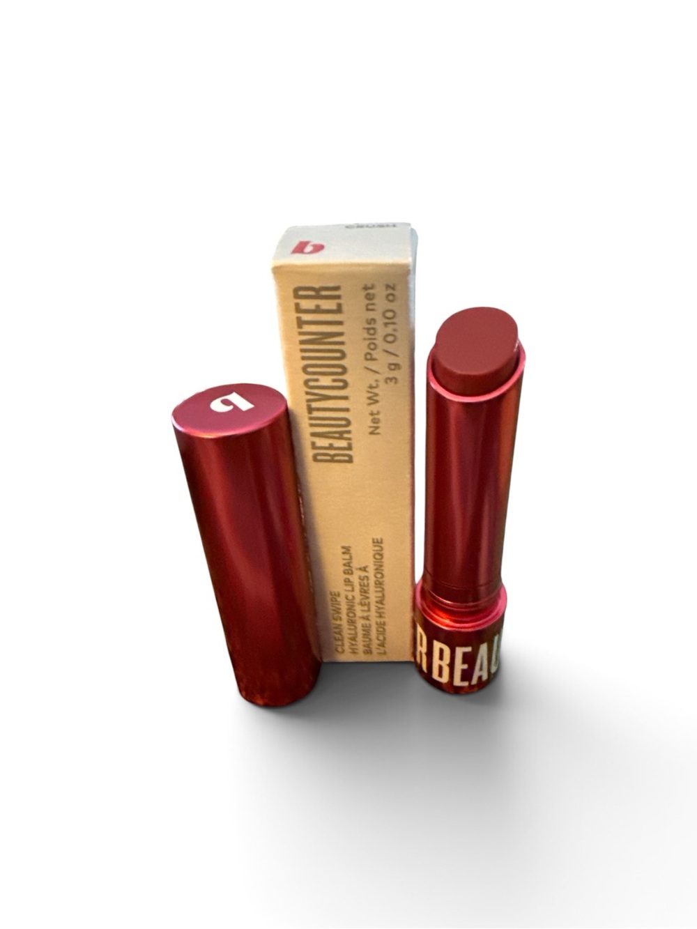 Beautycounter Metallic Red Tinted Lip Balm
